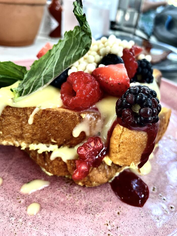 Savannah, Ga — Collins Quarter At Forsyth Park. The Famous French Toast!