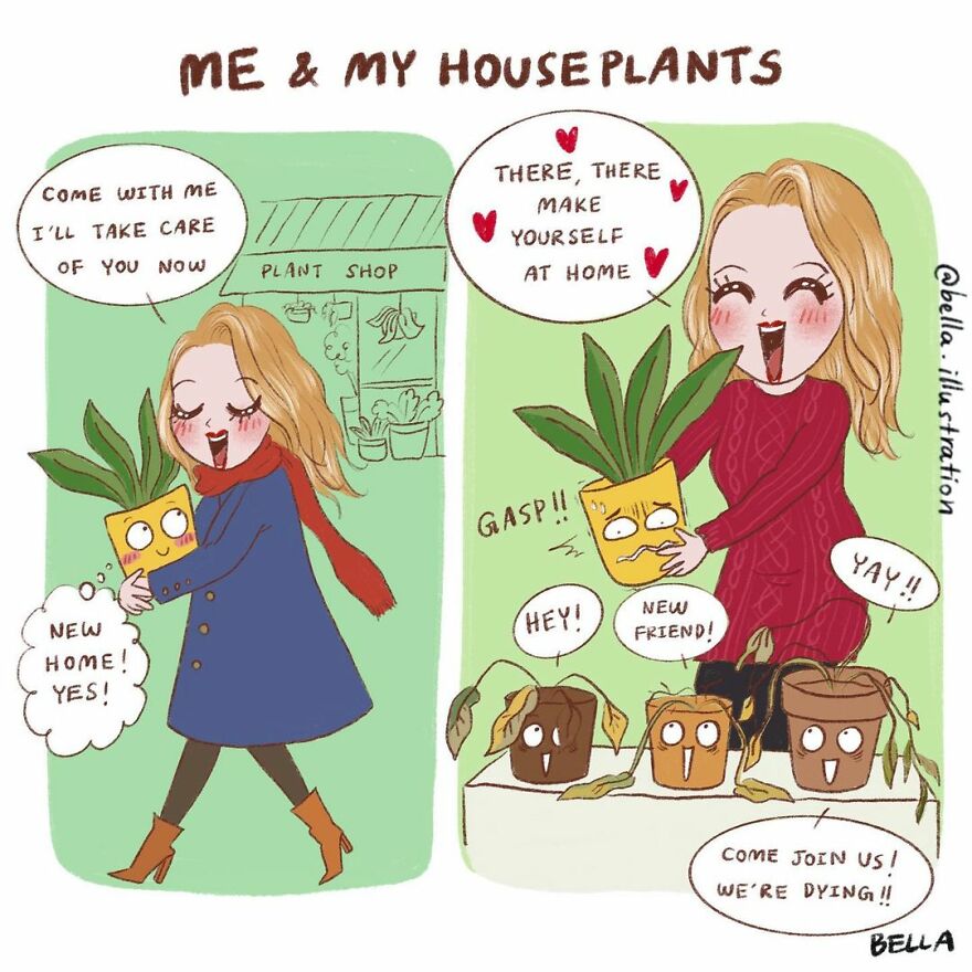 Fun Comics About The Little Quirks Of Women's Daily Lives By Bella Sriwantana (New Pics)