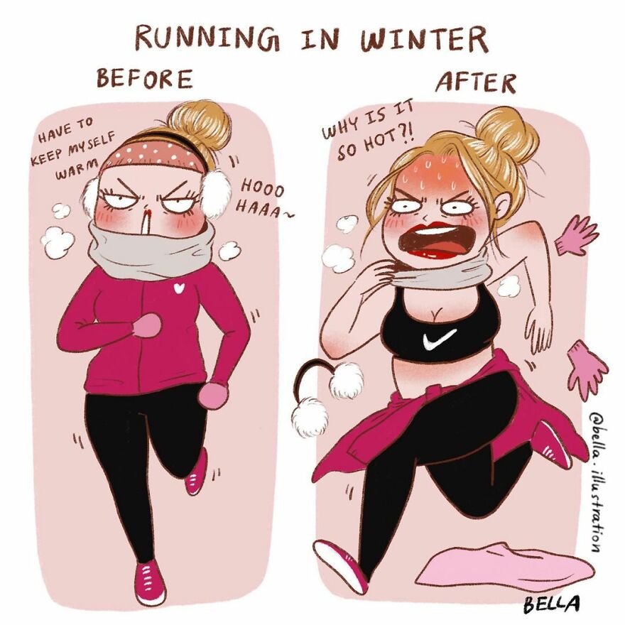 Fun Comics About The Little Quirks Of Women's Daily Lives By Bella Sriwantana (New Pics)