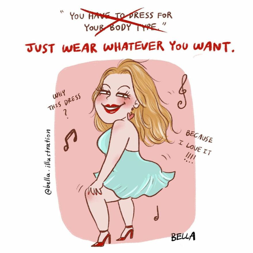 Fun Comics About The Little Quirks Of Women's Daily Lives By Bella Sriwantana (New Pics)