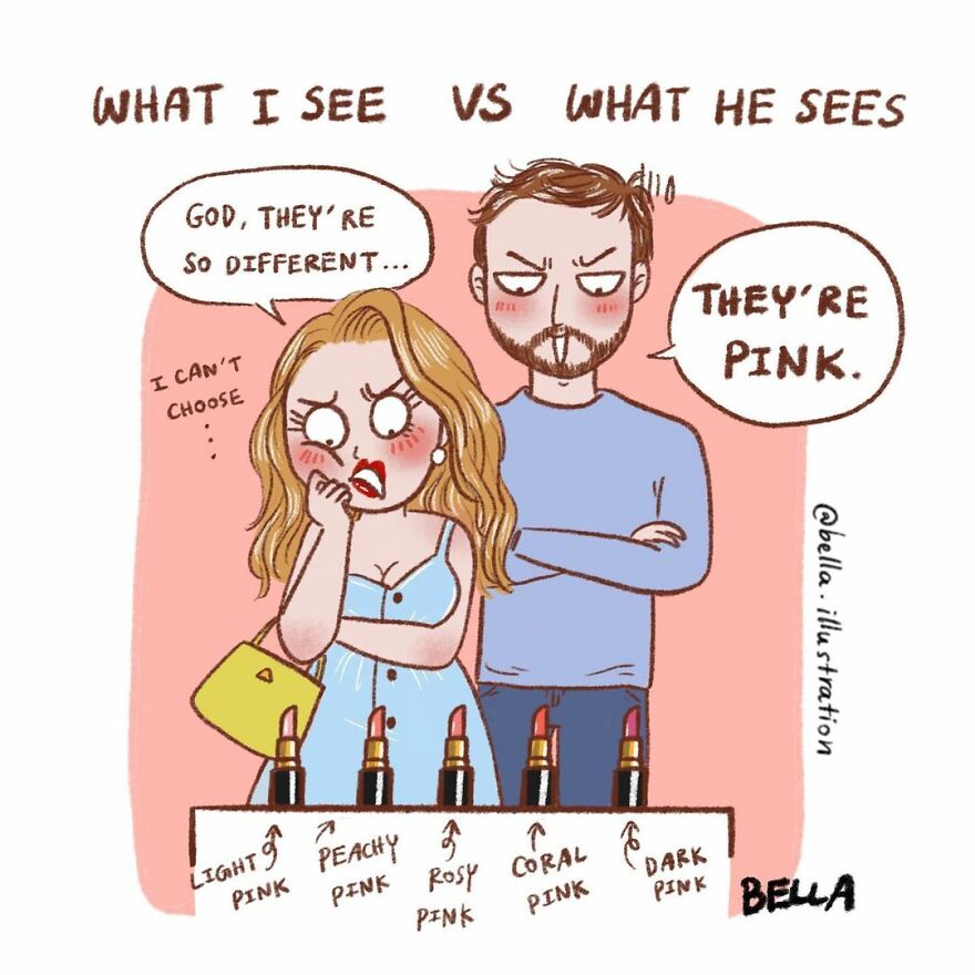 Fun Comics About The Little Quirks Of Women's Daily Lives By Bella Sriwantana (New Pics)