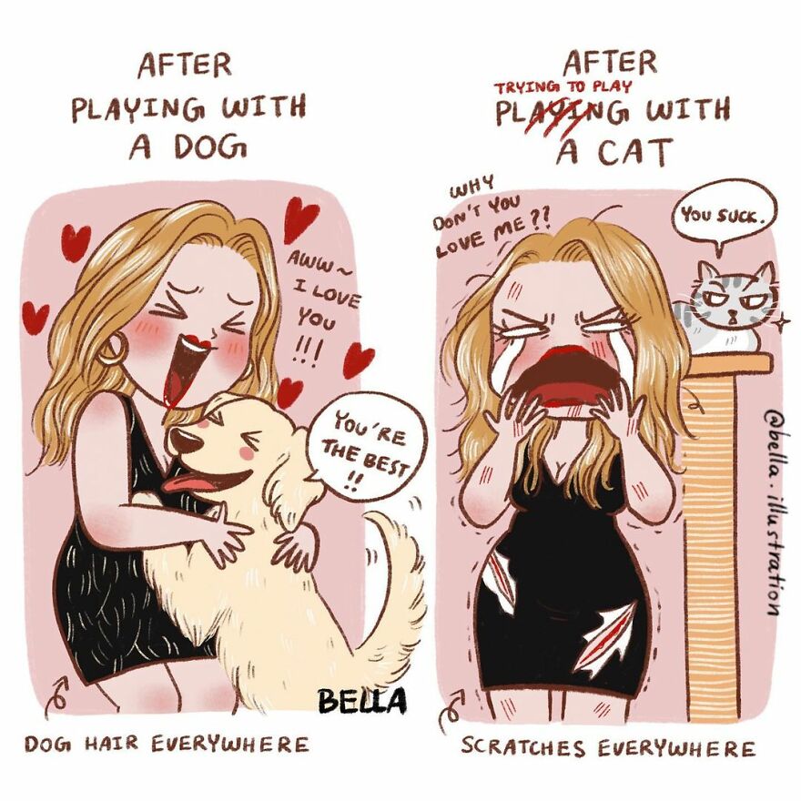 Fun Comics About The Little Quirks Of Women's Daily Lives By Bella Sriwantana (New Pics)