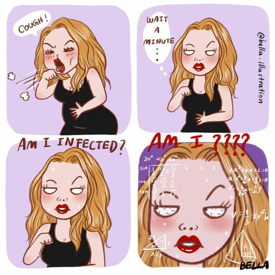 Fun Comics About The Little Quirks Of Women's Daily Lives By Bella Sriwantana (New Pics)