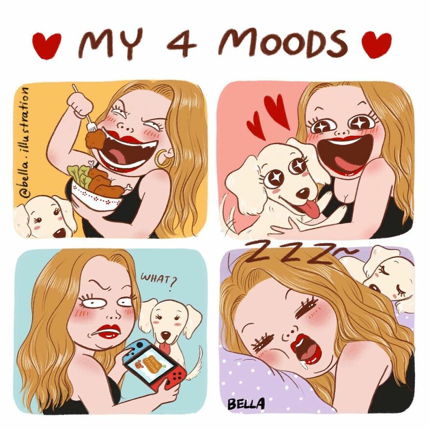 Fun Comics About The Little Quirks Of Women's Daily Lives By Bella Sriwantana (New Pics)