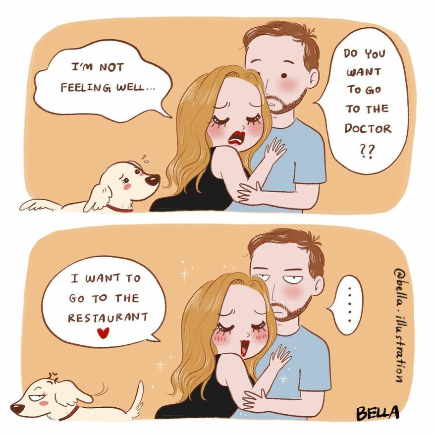 Fun Comics About The Little Quirks Of Women's Daily Lives By Bella Sriwantana (New Pics)