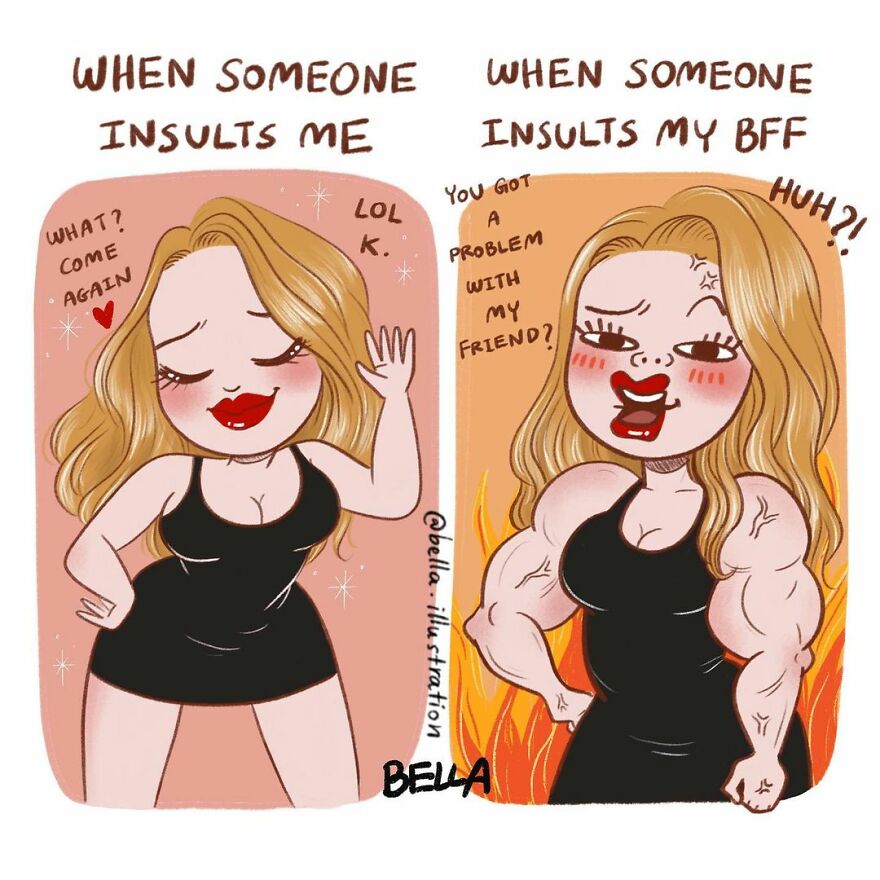 Fun Comics About The Little Quirks Of Women's Daily Lives By Bella Sriwantana (New Pics)