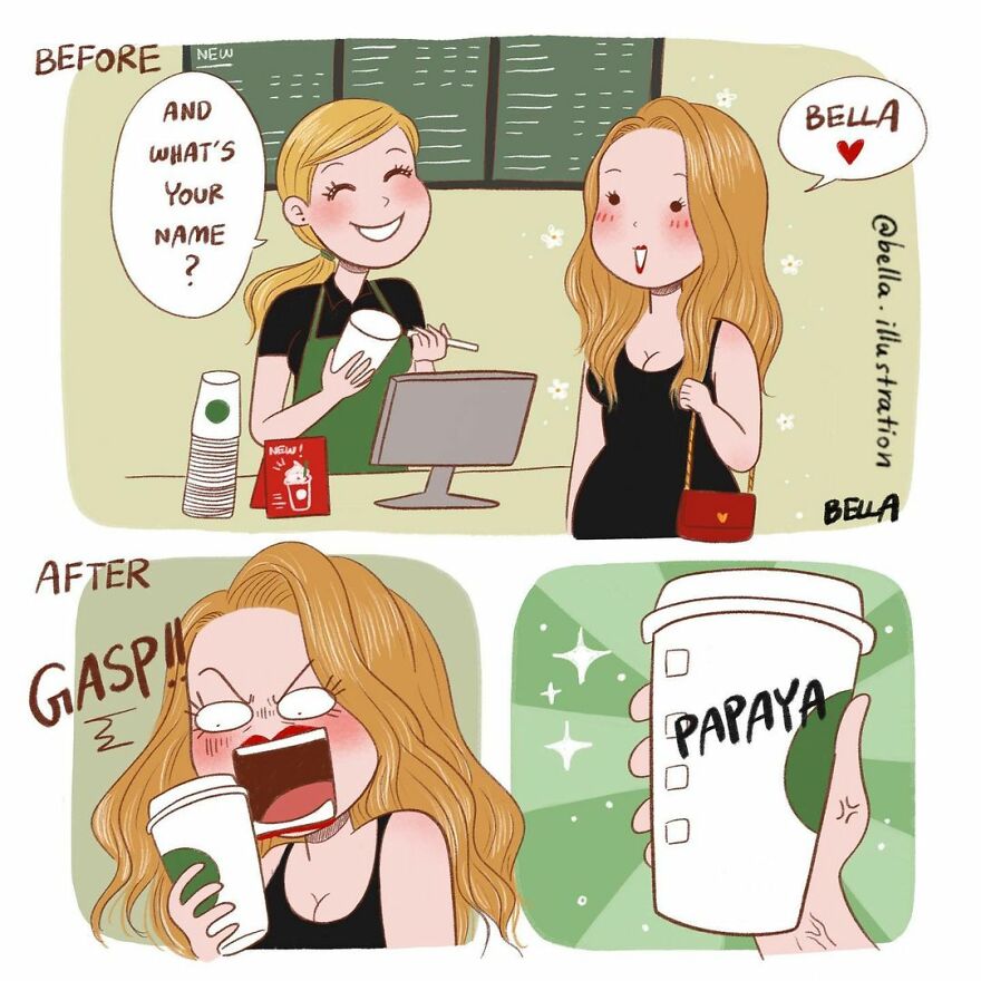 Fun Comics About The Little Quirks Of Women's Daily Lives By Bella Sriwantana (New Pics)