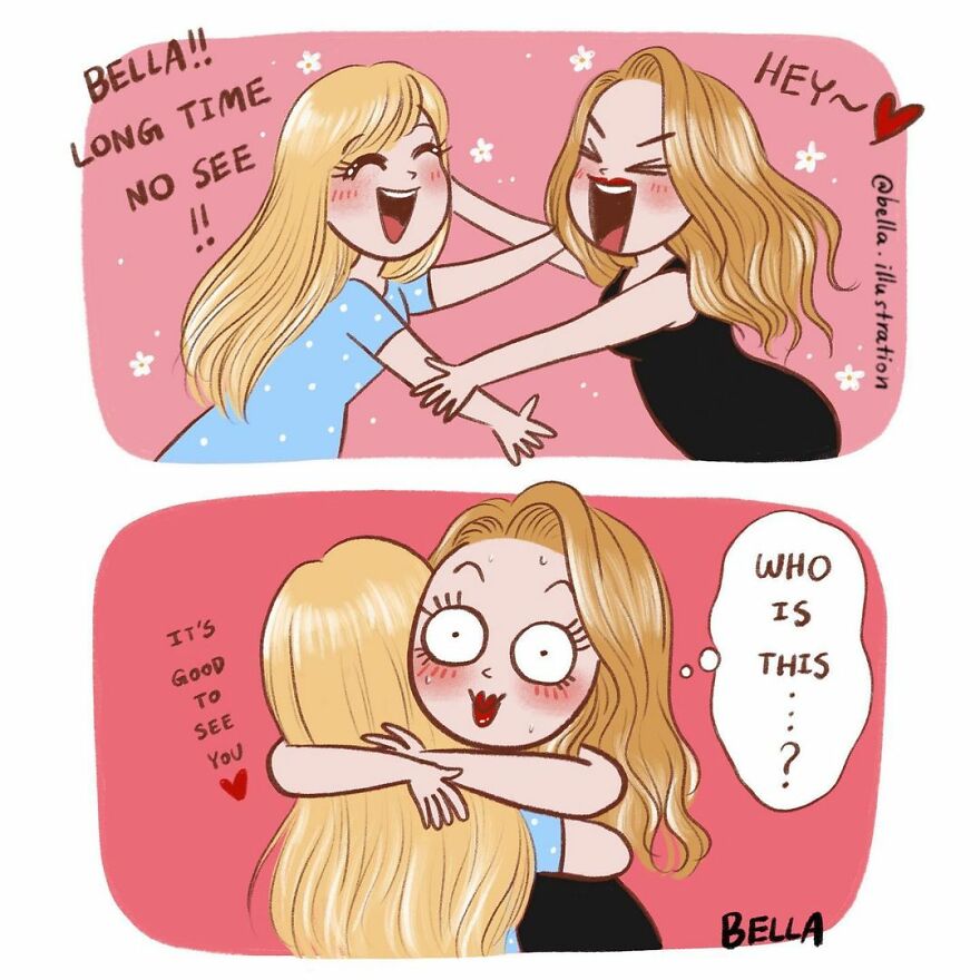 Fun Comics About The Little Quirks Of Women's Daily Lives By Bella Sriwantana (New Pics)