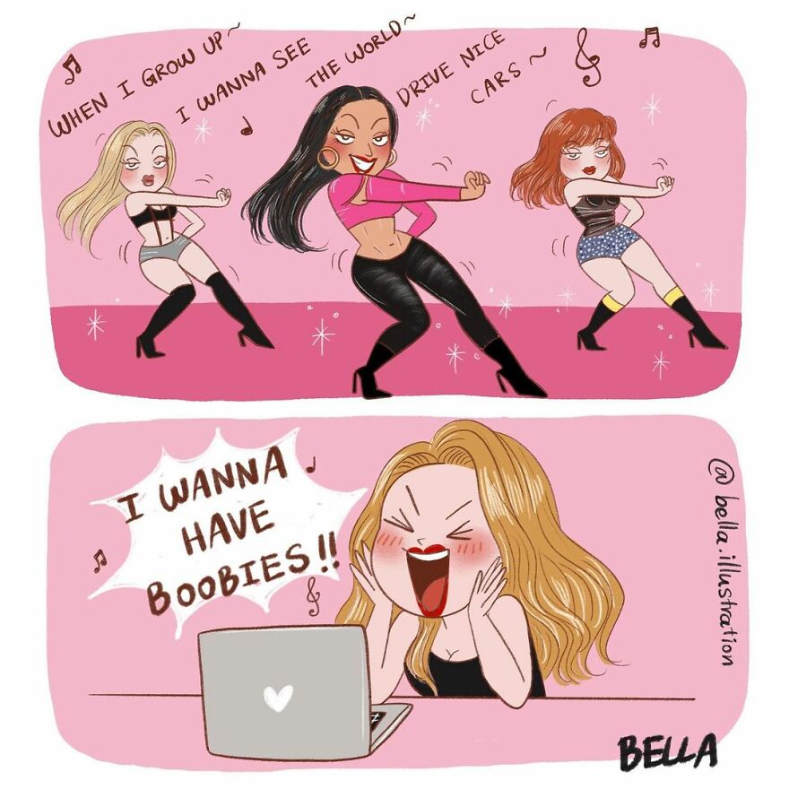 Fun Comics About The Little Quirks Of Women's Daily Lives By Bella Sriwantana (New Pics)