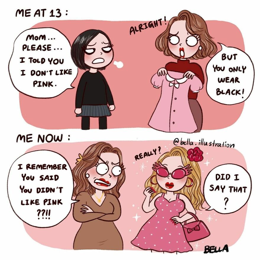 Fun Comics About The Little Quirks Of Women's Daily Lives By Bella Sriwantana (New Pics)