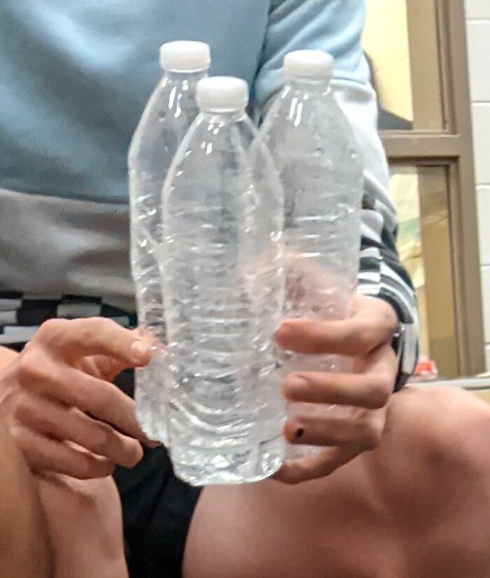 A Kid In My Orchestra Class Has Been Bringing This To Class Every Day. I Finally Got A Picture Of It Today