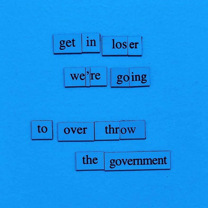 I Write Sad Fridge Magnet Poems To Bum Out My Friends