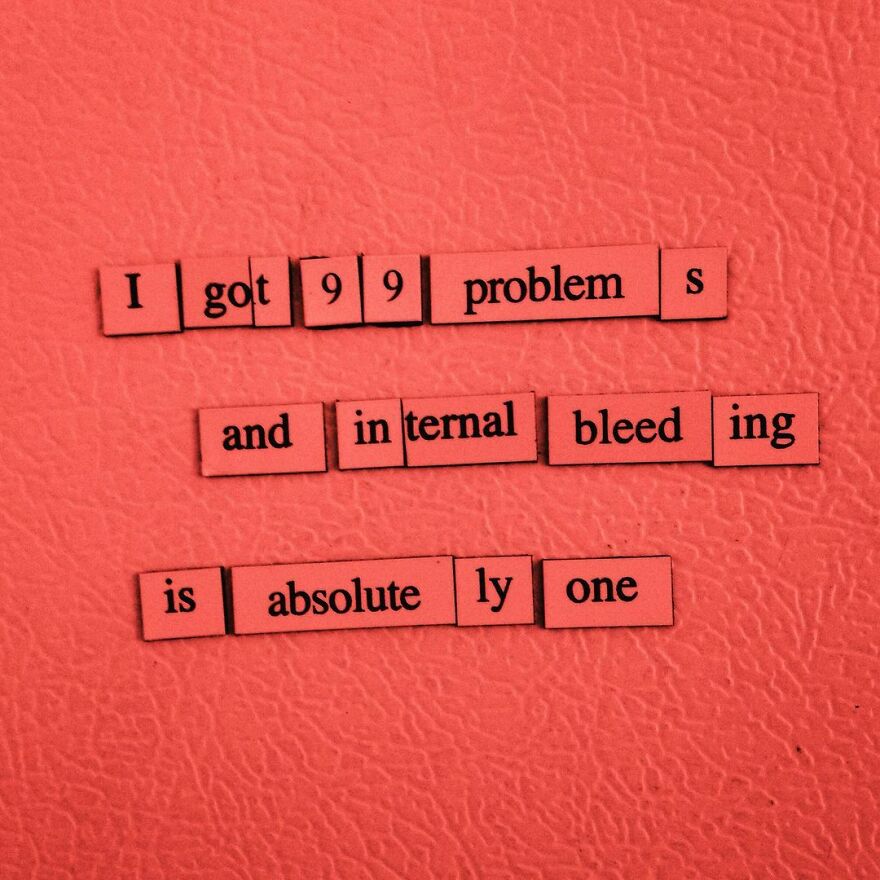 I Write Sad Fridge Magnet Poems To Bum Out My Friends
