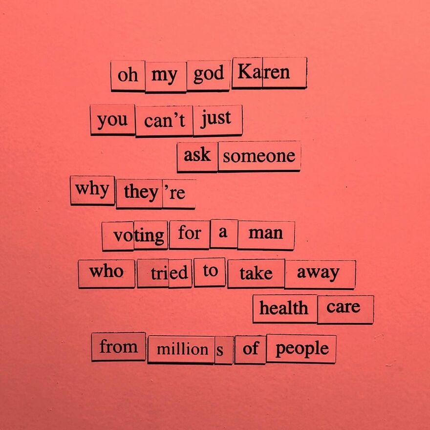 I Write Sad Fridge Magnet Poems To Bum Out My Friends