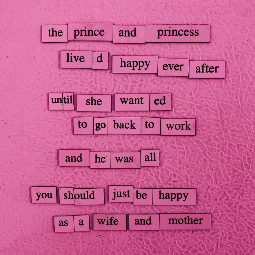 I Write Sad Fridge Magnet Poems To Bum Out My Friends