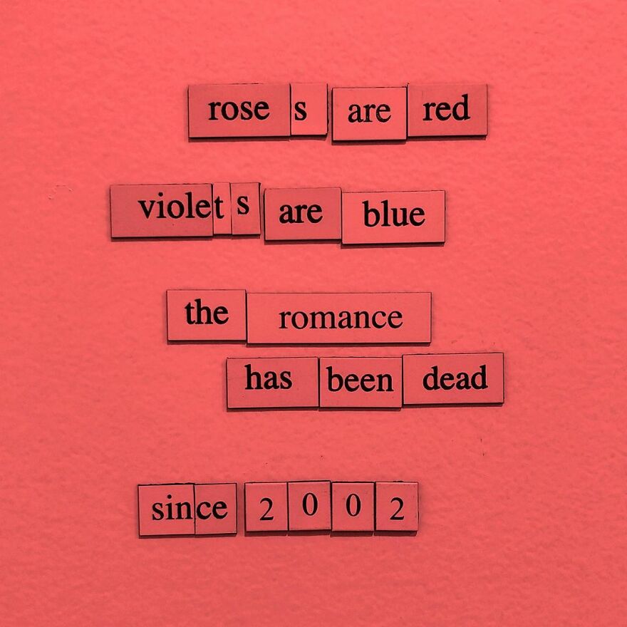 I Write Sad Fridge Magnet Poems To Bum Out My Friends