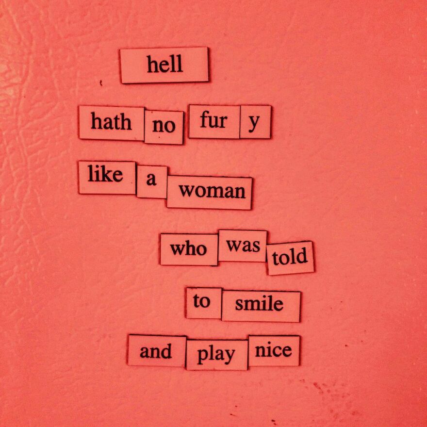 I Write Sad Fridge Magnet Poems To Bum Out My Friends