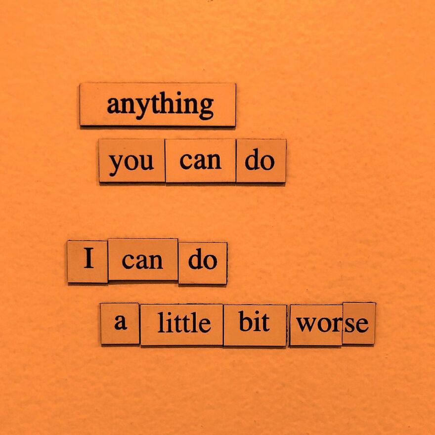 I Write Sad Fridge Magnet Poems To Bum Out My Friends