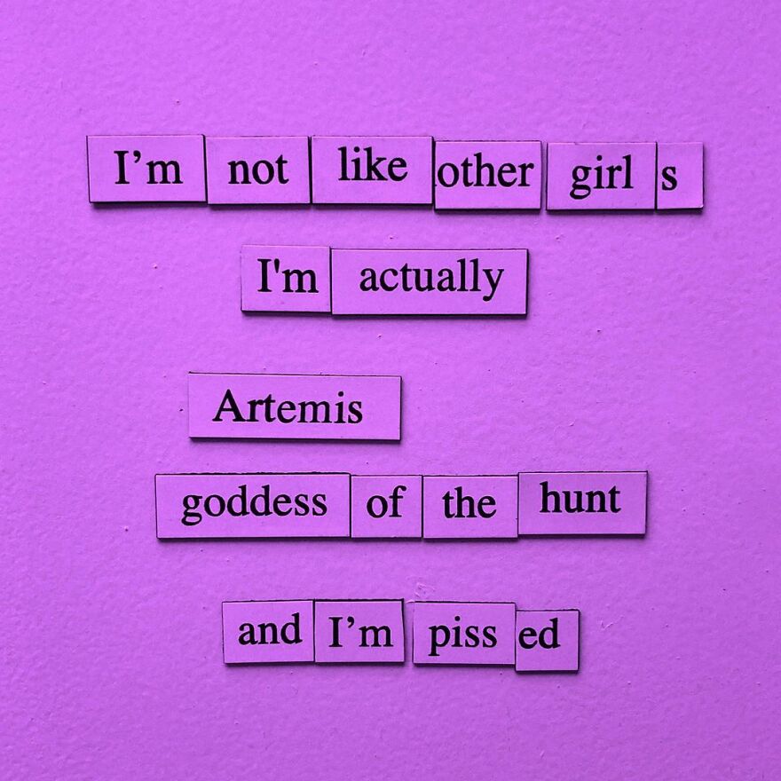 I Write Sad Fridge Magnet Poems To Bum Out My Friends