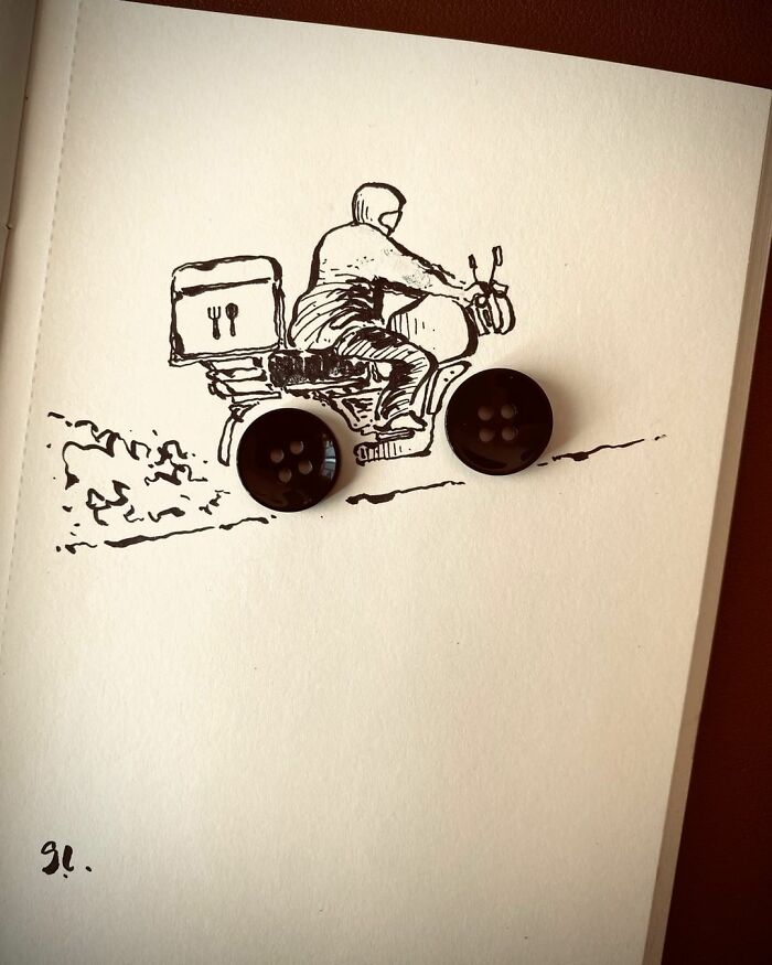 The One With The Buttons (And A Tribute To Our Food Delivery Riders)