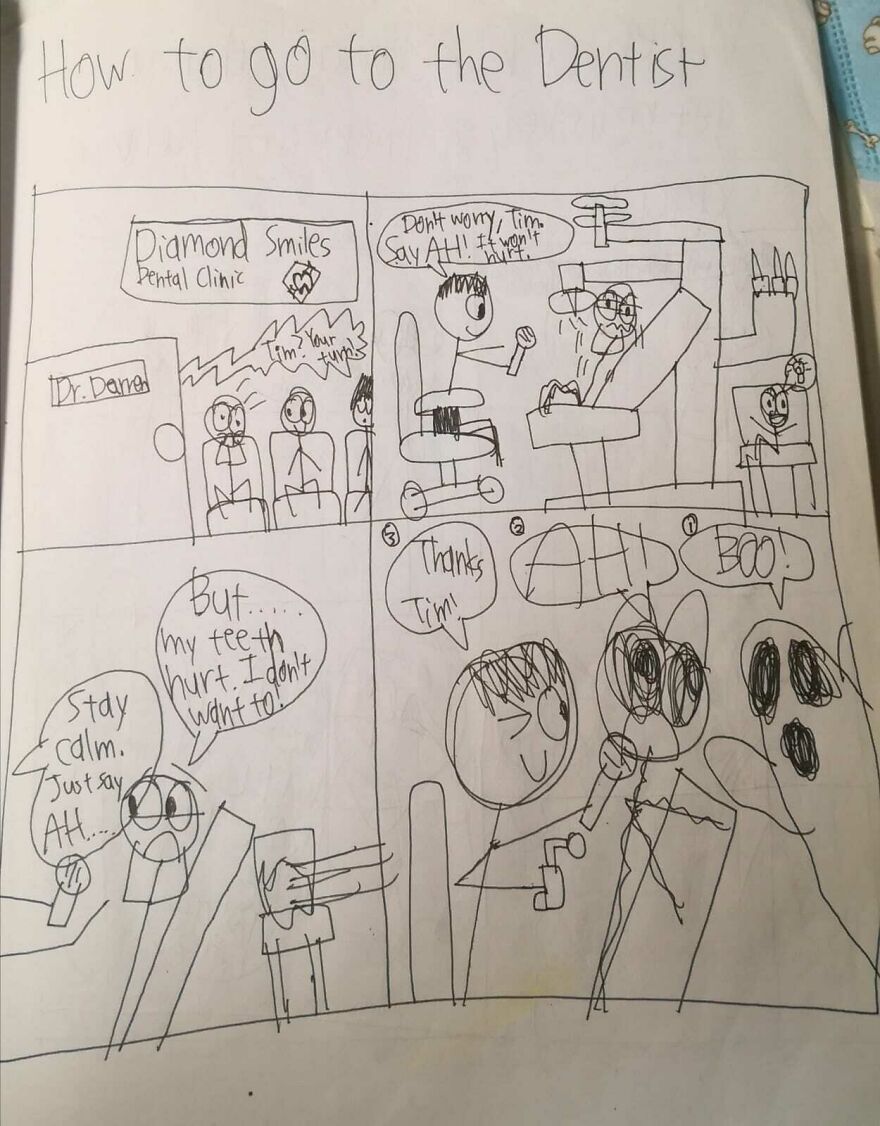 I Drew These Comics When I Was Around 11 Years Old And Here Are Some Of The Best Ones