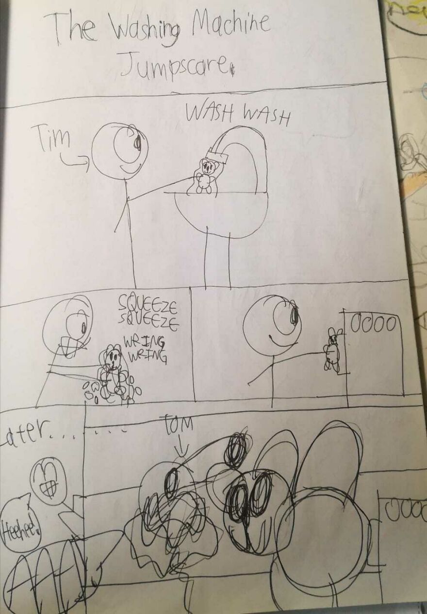 I Drew These Comics When I Was Around 11 Years Old And Here Are Some Of The Best Ones