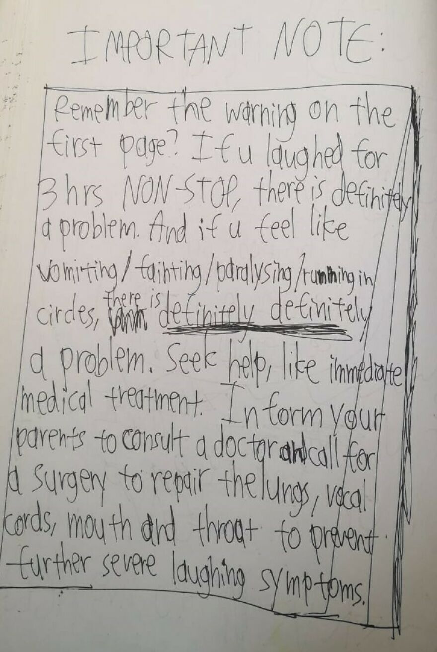 I Drew These Comics When I Was Around 11 Years Old And Here Are Some Of The Best Ones