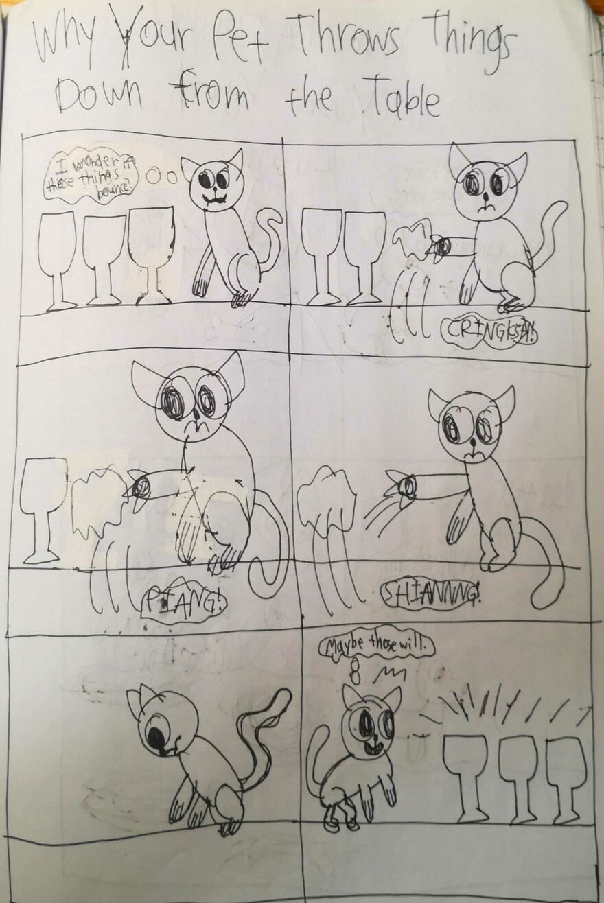 I Drew These Comics When I Was Around 11 Years Old And Here Are Some Of The Best Ones