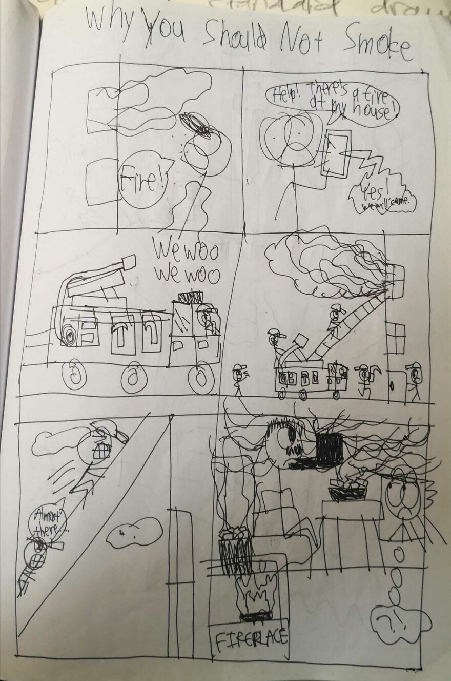I Drew These Comics When I Was Around 11 Years Old And Here Are Some Of The Best Ones