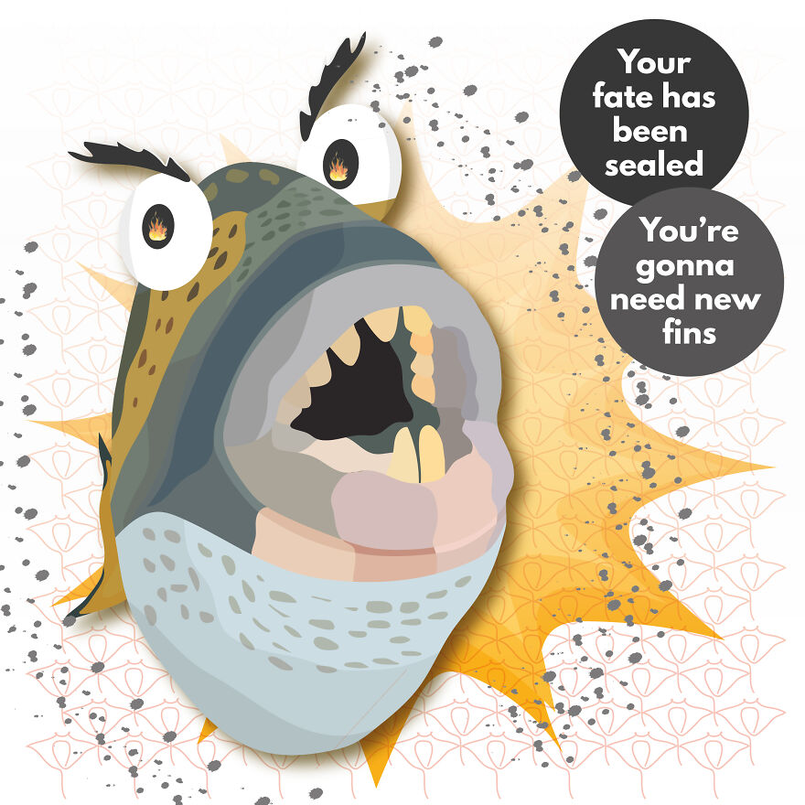 I Illustrate Incredible Marine Life Facts With A Fun Twist I Illustrate Incredible Marine Life Facts With A Fun Twist