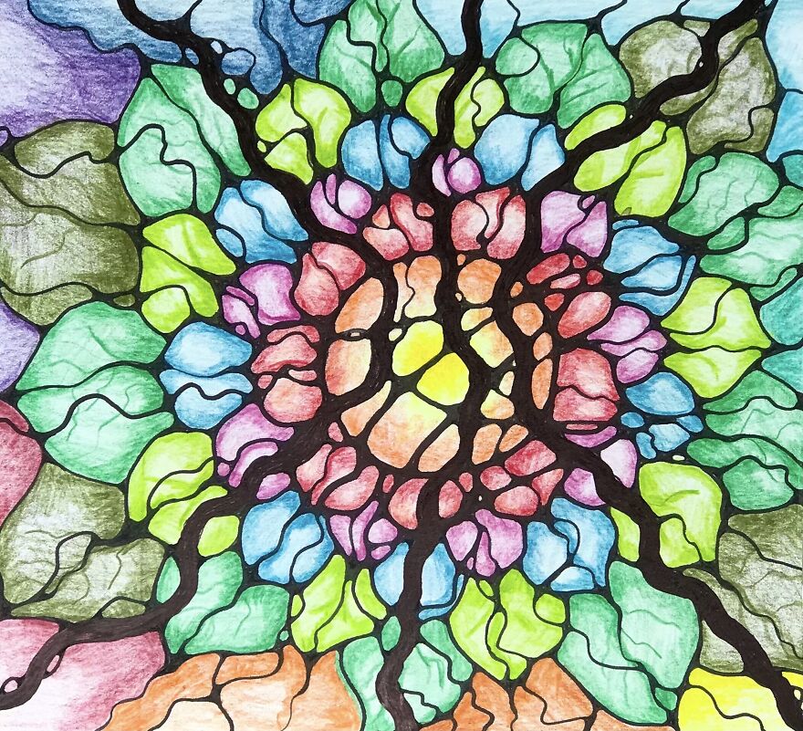 I Painted Fantastic Lotuses (6 Pics)