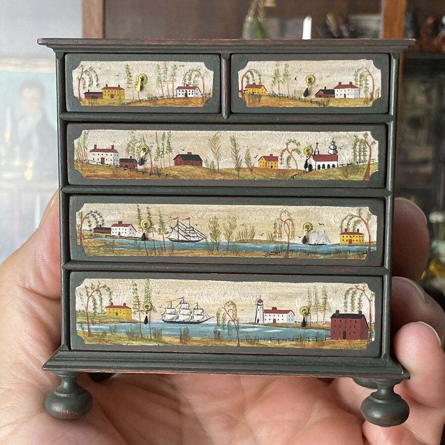 I Made Dollhouse Miniatures That Ain't No Little Girl Playthings (13 Pics) I Made Dollhouse Miniatures That Ain't No Little Girl Playthings (13 Pics)