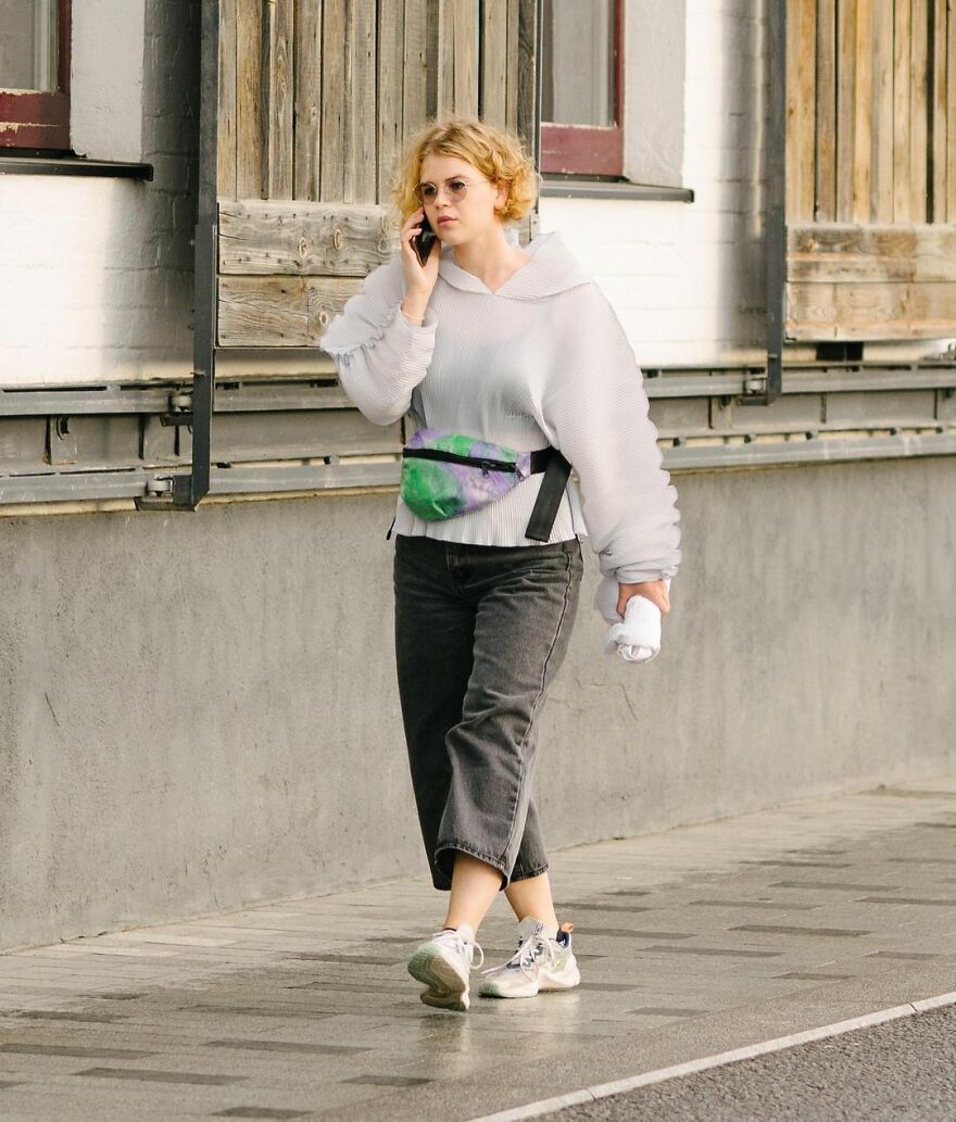 In Russia, A Photographer Takes Pictures Of Stylish People On City Streets