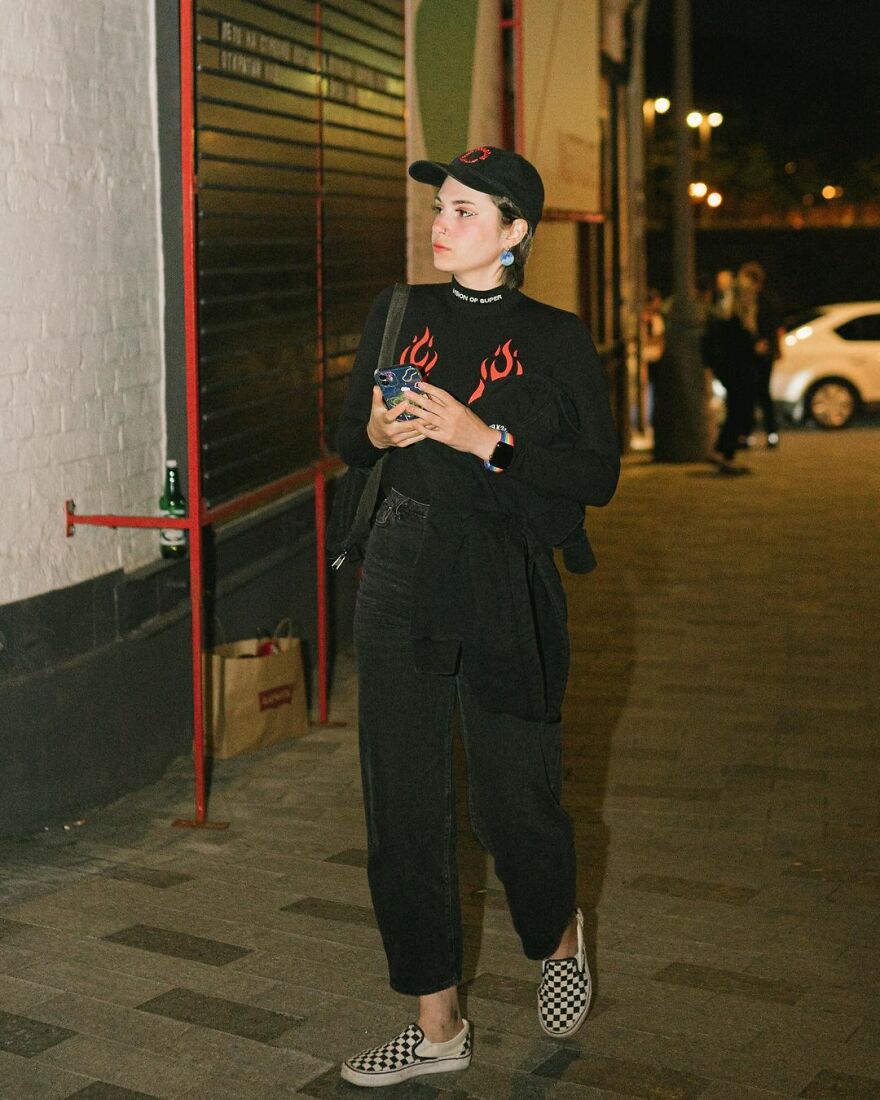 In Russia, A Photographer Takes Pictures Of Stylish People On City Streets