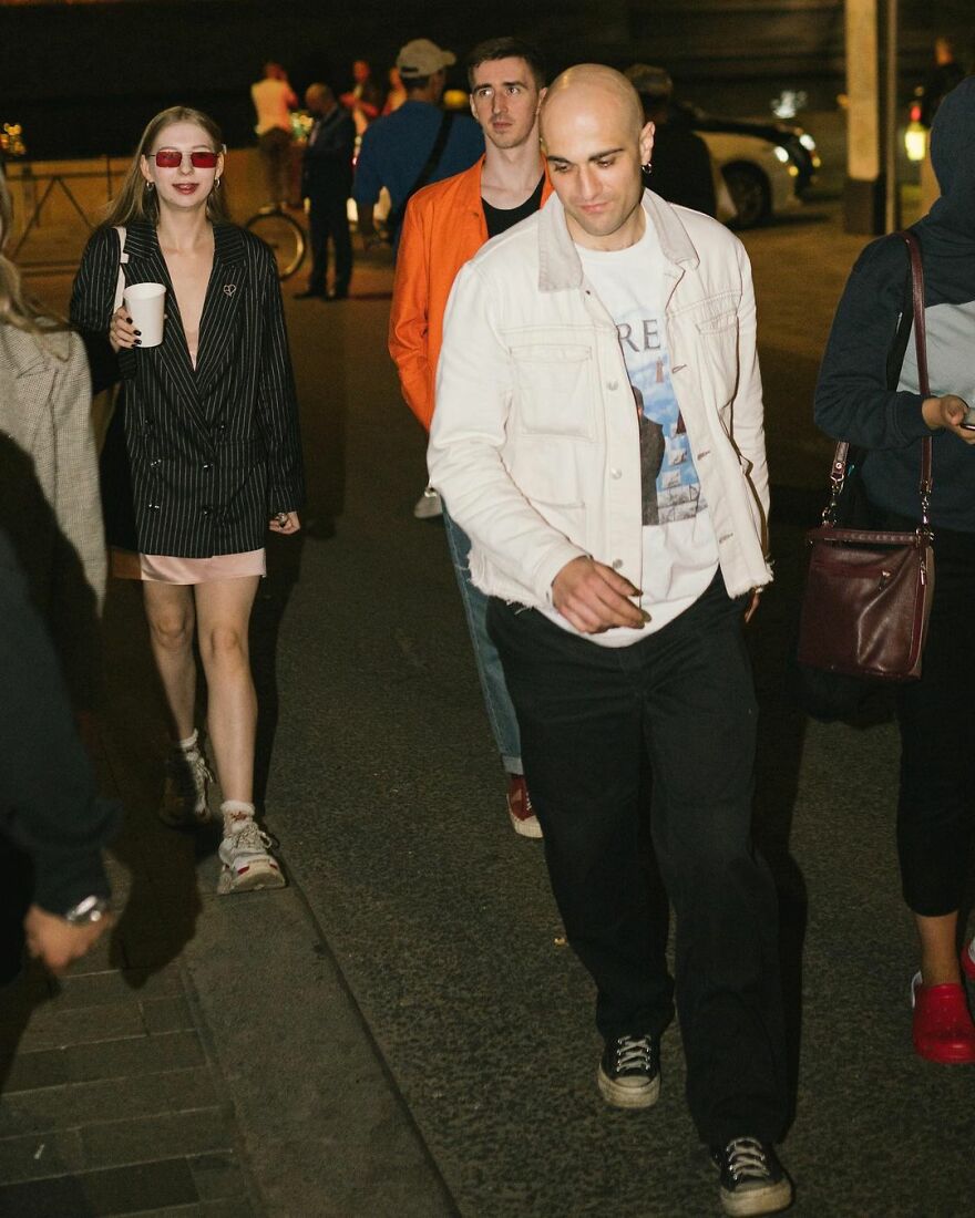 In Russia, A Photographer Takes Pictures Of Stylish People On City Streets