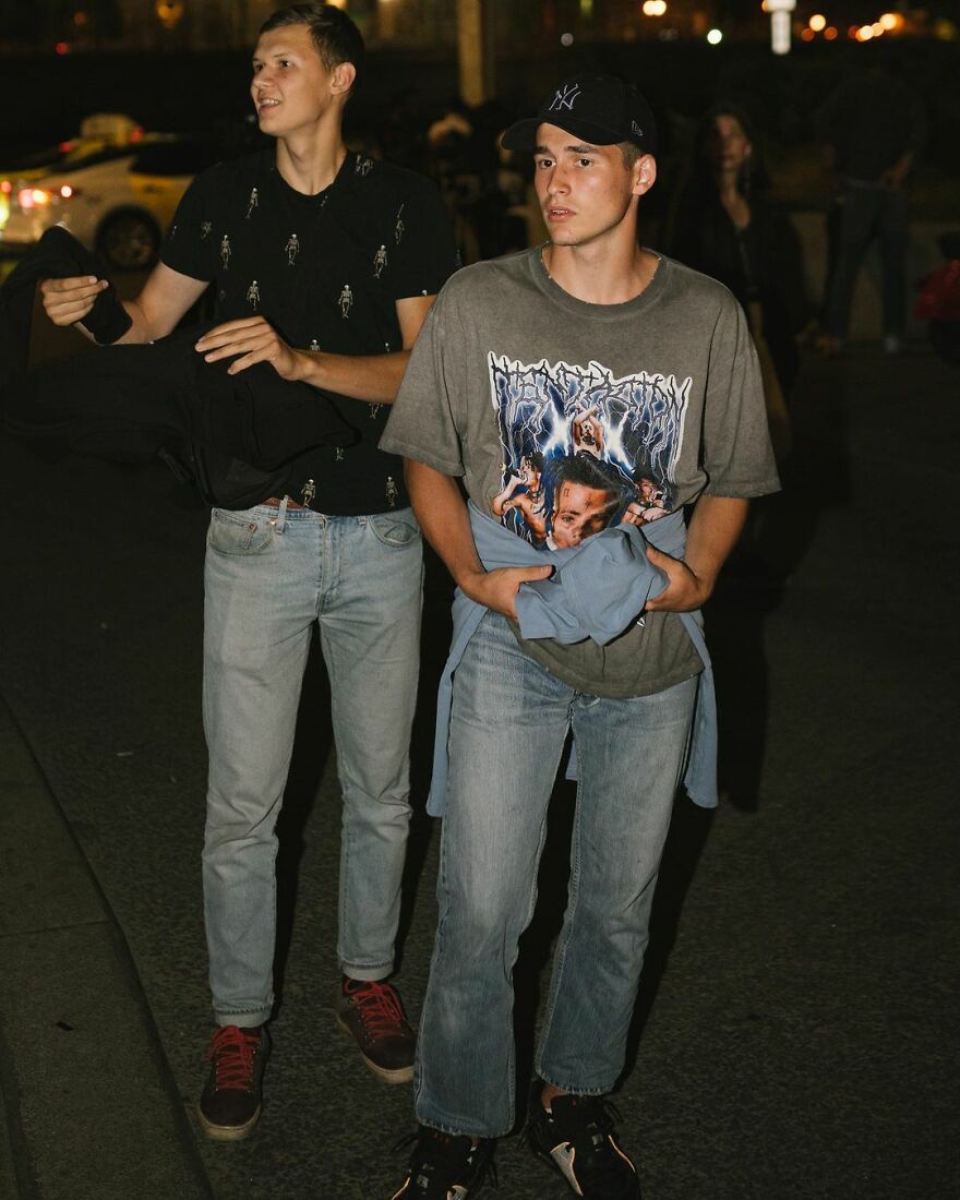 In Russia, A Photographer Takes Pictures Of Stylish People On City Streets