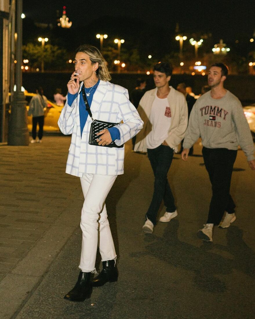 In Russia, A Photographer Takes Pictures Of Stylish People On City Streets