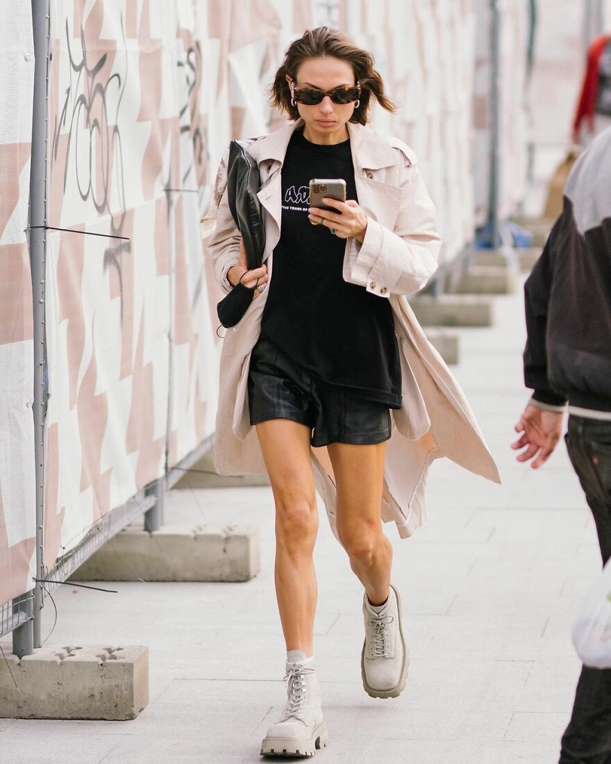 In Russia, A Photographer Takes Pictures Of Stylish People On City Streets