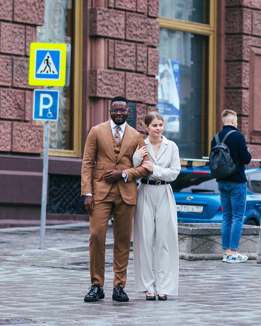 In Russia, A Photographer Takes Pictures Of Stylish People On City Streets