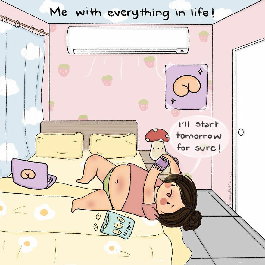 Indian Artist Makes Fun Comics That Show Women's Problems (New Pics)