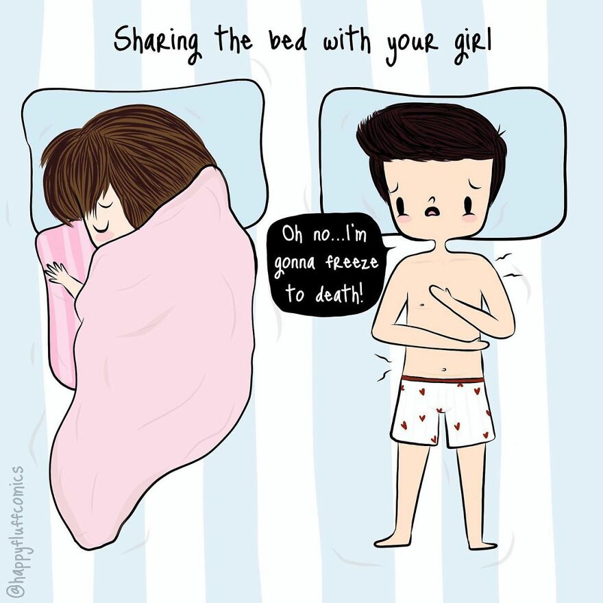 Indian Artist Makes Fun Comics That Show Women's Problems (New Pics)