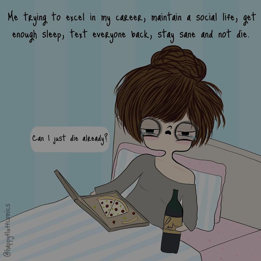 Indian Artist Makes Fun Comics That Show Women's Problems (New Pics)