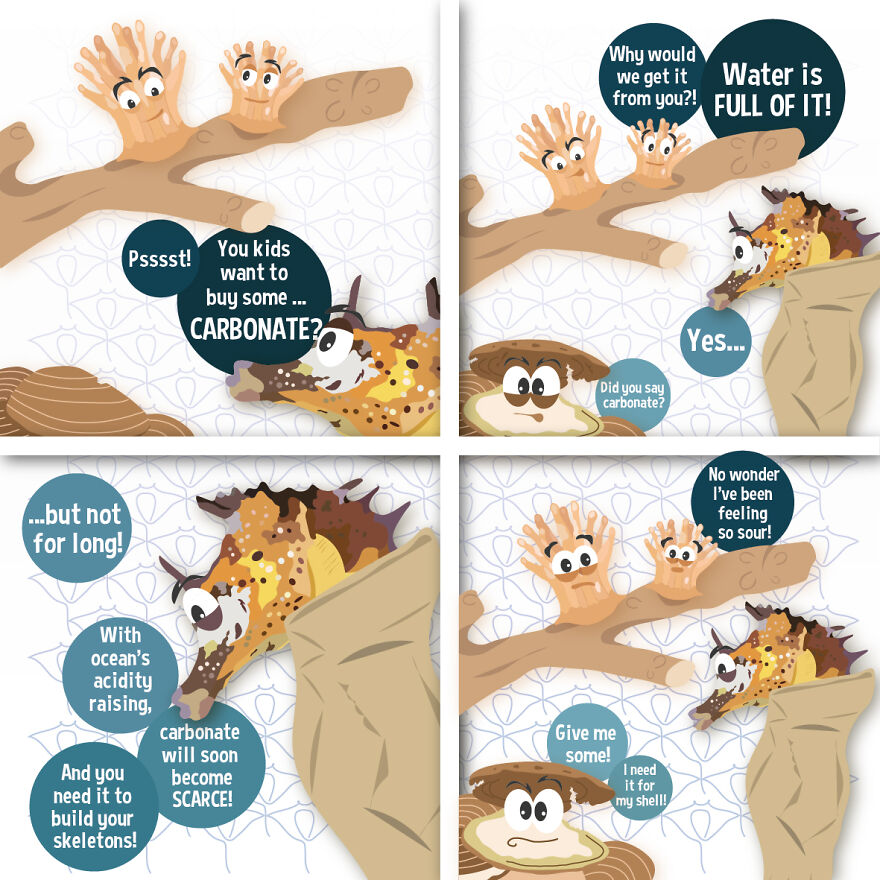 I Illustrate Incredible Marine Life Facts With A Fun Twist I Illustrate Incredible Marine Life Facts With A Fun Twist