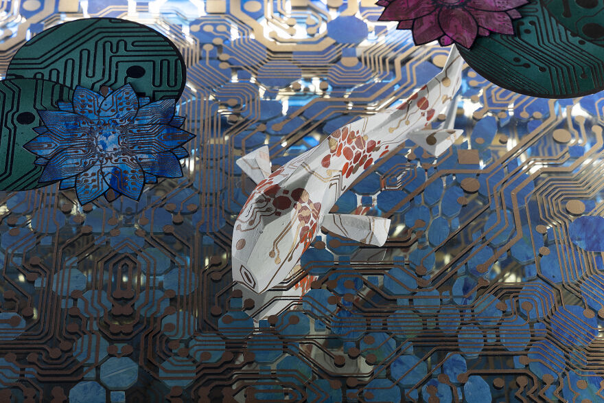 I Built A Koi Fish Table (16 Pics)