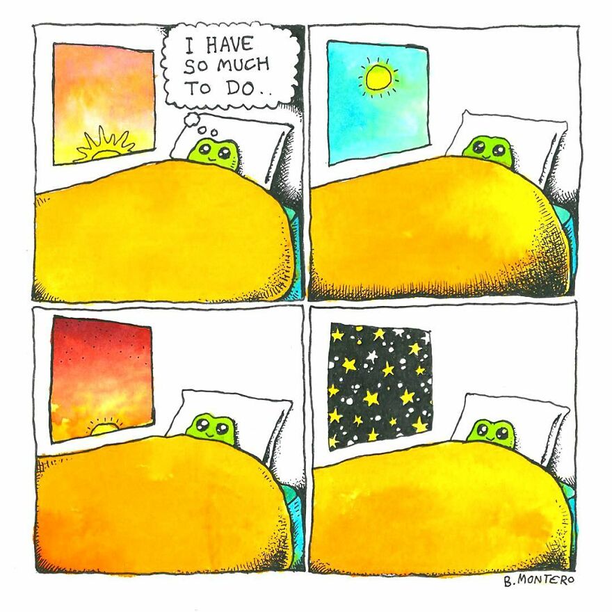 Meet Bjenny Montero's Melancholy Comics