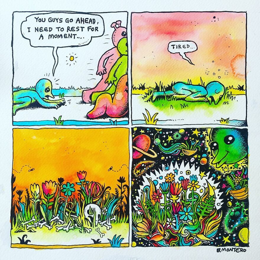 Meet Bjenny Montero's Melancholy Comics
