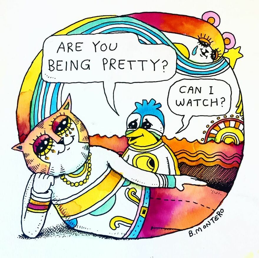 Meet Bjenny Montero's Melancholy Comics