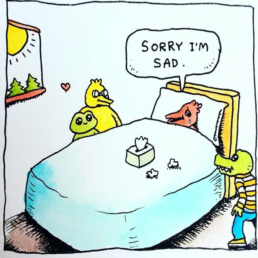 Meet Bjenny Montero's Melancholy Comics