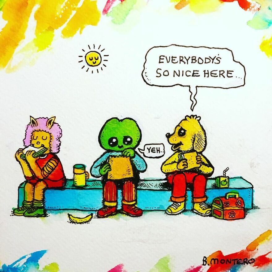 Meet Bjenny Montero's Melancholy Comics