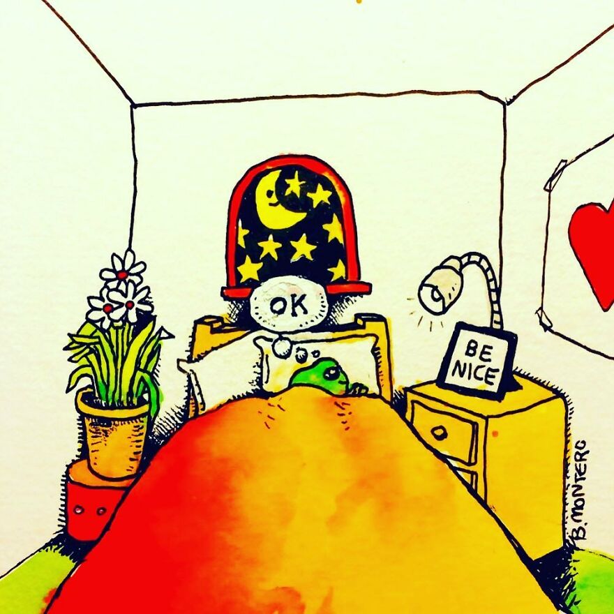 Meet Bjenny Montero's Melancholy Comics